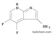 Molecular Structure of 1196507-69-3 (1H-Pyrrolo[2,3-b]pyridin-3-amine, 4,5-difluoro-)